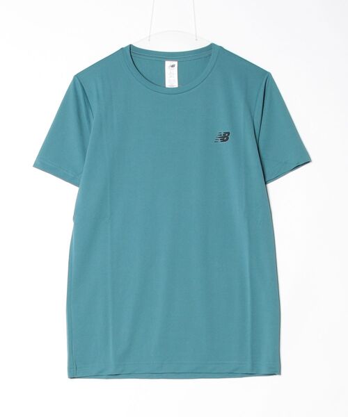 NEW BALANCE(ニューバランス)の「ニューバランス New Balance スポーツリニアTシャツ_(Tシャツ/カットソー・メンズ・サックスブルー/グリーン・LL/L/M/3L/S)」の5枚目の写真