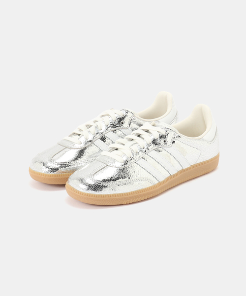 adidas（アディダス）の「adidas / アディダス SAMBA OG W / JR0035（スニーカー・レディース・シルバー・24.5cm/24cm/23.5cm）」の9枚目の写真