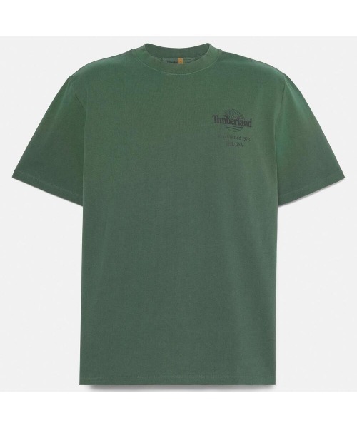 Timberland(ティンバーランド)の「バック ツリーロゴ グラフィック 半袖 Tシャツ メンズ(Tシャツ/カットソー・メンズ・ベージュ・LARGE/MEDIUM/X-LARGE/XX-LARGE)」の5枚目の写真