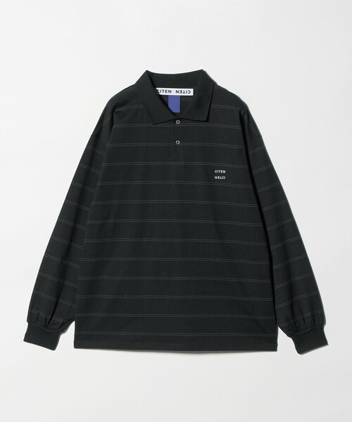 CITEN(シテン)の「<CITEN>ピンボーダーポロシャツ(ポロシャツ・メンズ・ホワイト/ブラック・L/M)」の11枚目の写真