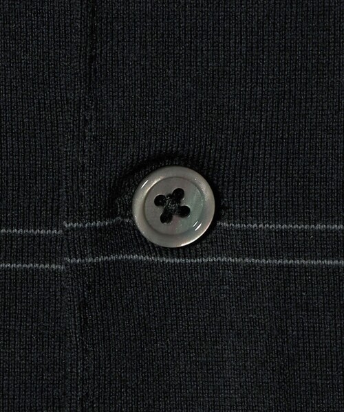 CITEN(シテン)の「<CITEN>ピンボーダーポロシャツ(ポロシャツ・メンズ・ホワイト/ブラック・L/M)」の17枚目の写真