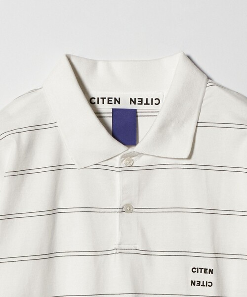 CITEN(シテン)の「<CITEN>ピンボーダーポロシャツ(ポロシャツ・メンズ・ホワイト/ブラック・L/M)」の20枚目の写真
