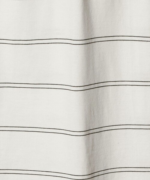 CITEN(シテン)の「<CITEN>ピンボーダーポロシャツ(ポロシャツ・メンズ・ホワイト/ブラック・L/M)」の22枚目の写真