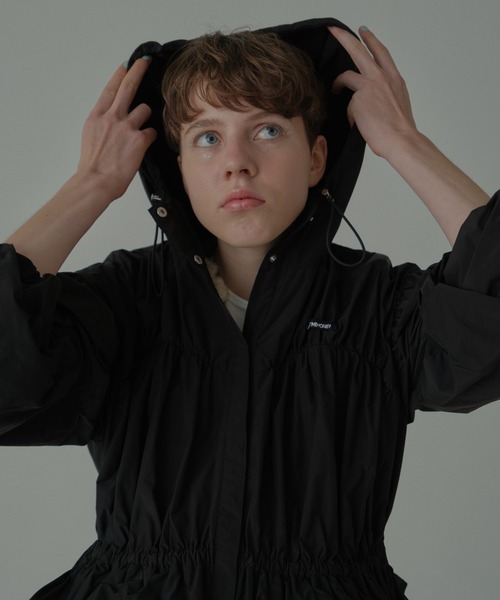 HONEY MI HONEY（ハニーミーハニー）の「taffeta frill peplum blouson（ブルゾン・レディース・ブラック/ピンク/ホワイト・FREE）」の19枚目の写真