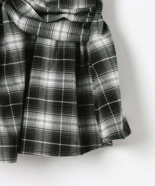 BAYFLOW（ベイフロー）の「[大人とお揃い♪]Feels FLOWチェックキャミ(KIDS)（キャミソール・キッズ・ブラック/アイボリー・110cm/150cm/130cm）」の18枚目の写真
