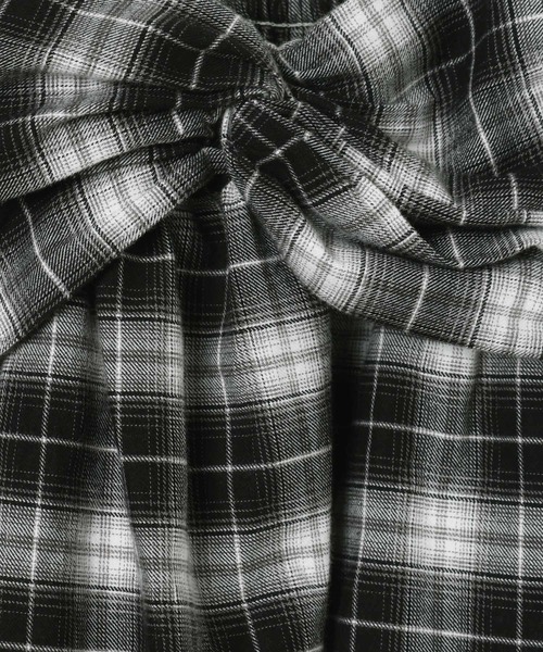 BAYFLOW（ベイフロー）の「[大人とお揃い♪]Feels FLOWチェックキャミ(KIDS)（キャミソール・キッズ・ブラック/アイボリー・110cm/150cm/130cm）」の20枚目の写真