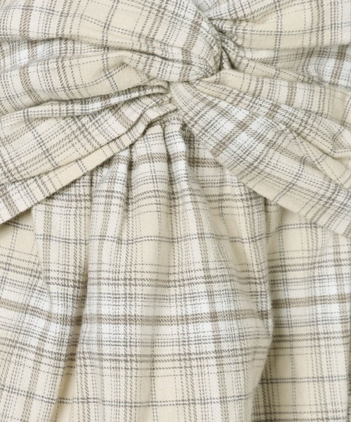 BAYFLOW（ベイフロー）の「[大人とお揃い♪]Feels FLOWチェックキャミ(KIDS)（キャミソール・キッズ・ブラック/アイボリー・110cm/150cm/130cm）」の22枚目の写真