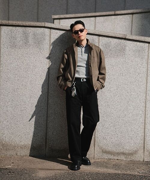 KRUXH(クルクス)の「セミワイド ツイルパンツ / ブラック(その他パンツ・レディース・その他・1/2)」の4枚目の写真