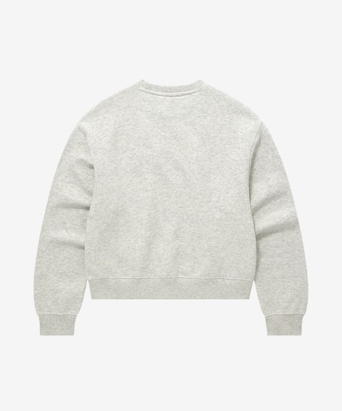 COVERNAT（カバーナット）の「WOMEN COOPER LOGO SWEATSHIRT（スウェット・レディース・グリーン/杢グレー/オートミール・SMALL/MEDIUM/LARGE）」の7枚目の写真