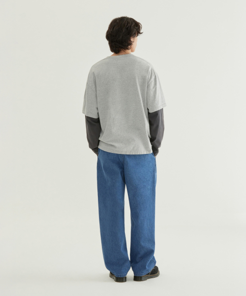 COVERNAT(カバーナット)の「コーデュラセミワイドデニムイージーパンツブルー(デニムパンツ・メンズ・その他・SMALL/MEDIUM/LARGE/X-LARGE)」の10枚目の写真