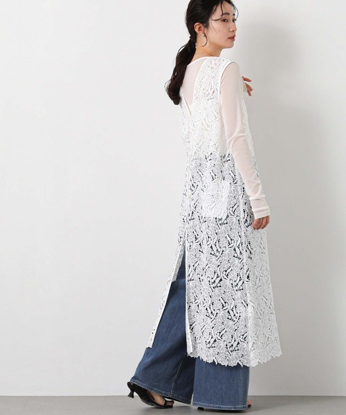 Gready Brilliant（グレディブリリアン）の「ＬＵレースジレ２ＷＡＹワンピ（ワンピース・レディース・ブラック/オフホワイト・38）」の3枚目の写真