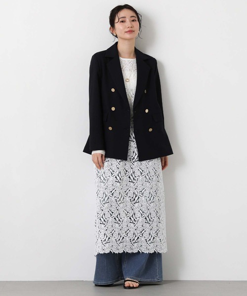 Gready Brilliant（グレディブリリアン）の「ＬＵレースジレ２ＷＡＹワンピ（ワンピース・レディース・ブラック/オフホワイト・38）」の14枚目の写真