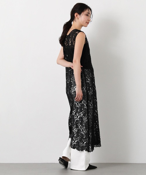 LUレースジレ2WAYワンピ（ワンピース）｜Gready Brilliant（グ