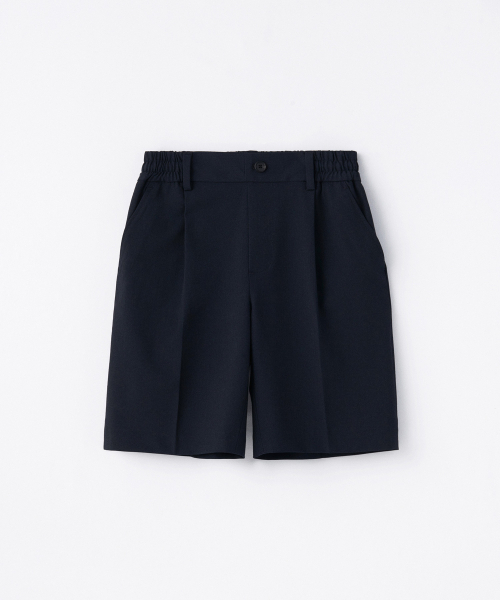 MUSINSA STANDARD KIDS（ムシンサスタンダードキッズ）の「バンディングハーフスラックス[ネイビー]（その他パンツ・レディース・その他・120/130/140/150/160/110）」の2枚目の写真