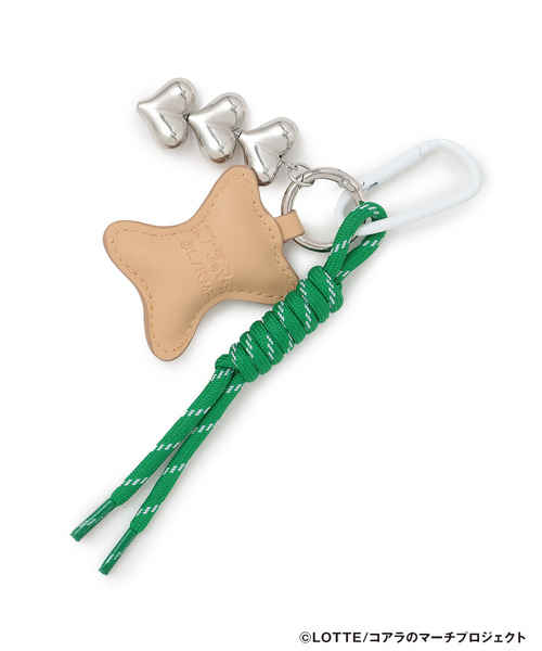 LOVETOXIC(ラブトキシック)の「【コアラのマーチ】合皮モチーフチャーム(その他小物・キッズ・ピンク/ライトグリーン・F)」の3枚目の写真