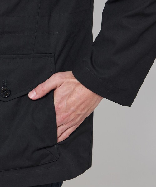 MACKINTOSH LONDON（マッキントッシュ ロンドン）の「【WEB・一部店舗限定】【BERWICK】メモリーストレッチフーデットブルゾン（ブルゾン・メンズ・ブラック/ベージュ系その他・42/40/38）」の13枚目の写真