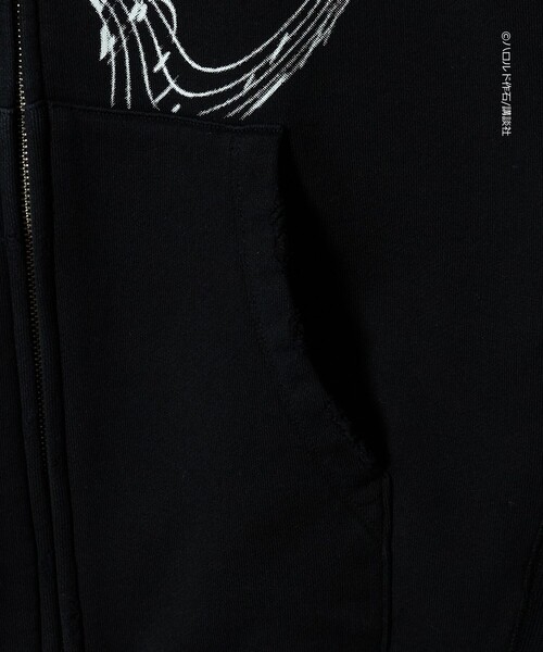 BEAUTY&YOUTH UNITED ARROWS（ビューティーアンドユースユナイテッドアローズ）の「＜BECK for UACG＞ZIP HOODIE/フーディ（パーカー・レディース・ブラック・M/L/S）」の6枚目の写真