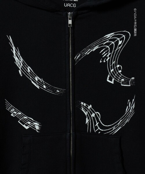 BEAUTY&YOUTH UNITED ARROWS（ビューティーアンドユースユナイテッドアローズ）の「＜BECK for UACG＞ZIP HOODIE/フーディ（パーカー・レディース・ブラック・M/L/S）」の7枚目の写真