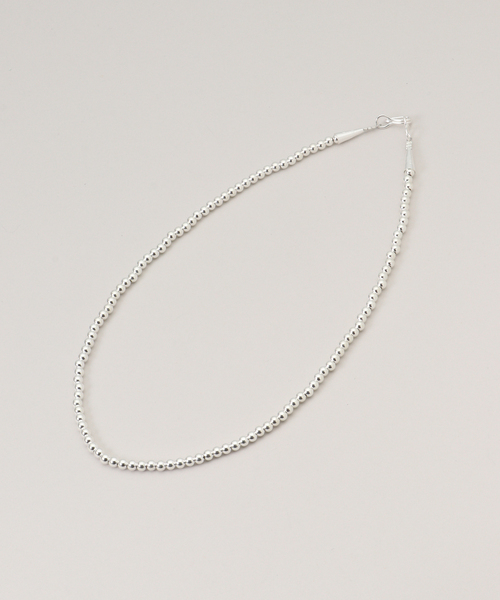 Spick & Span（スピックアンドスパン）の「《追加》ERICKA NICOLAS BEGAY ナバホパールNC 4mm/45cm（ネックレス・レディース・シルバー・FREE）」の3枚目の写真