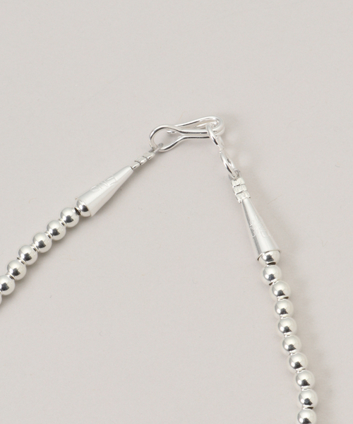 Spick & Span（スピックアンドスパン）の「《追加》ERICKA NICOLAS BEGAY ナバホパールNC 4mm/45cm（ネックレス・レディース・シルバー・FREE）」の4枚目の写真