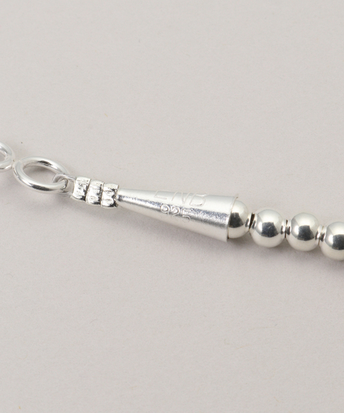 Spick & Span（スピックアンドスパン）の「《追加》ERICKA NICOLAS BEGAY ナバホパールNC 4mm/45cm（ネックレス・レディース・シルバー・FREE）」の6枚目の写真