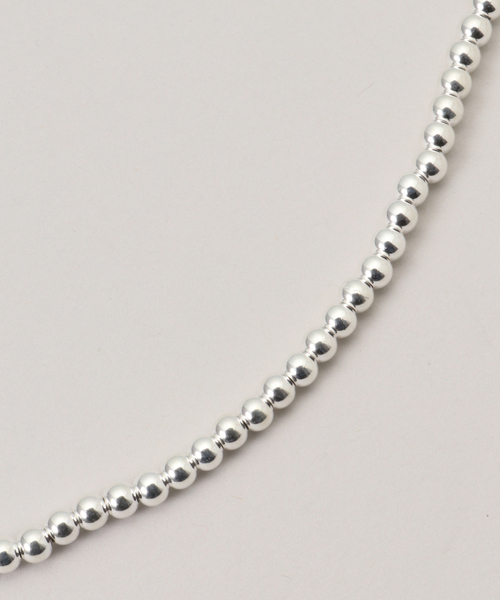 Spick & Span（スピックアンドスパン）の「《追加》ERICKA NICOLAS BEGAY ナバホパールNC 4mm/45cm（ネックレス・レディース・シルバー・FREE）」の7枚目の写真