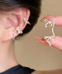 pyornim（ピョルニム）の「【26年春夏新作】アソートイヤーカフ リボン スター エンジェル（イヤーカフ）」