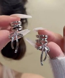 pyornim（ピョルニム）の「【26年春夏新作】アソートイヤーカフ リボン スター エンジェル バタフライ 両耳用（イヤーカフ）」