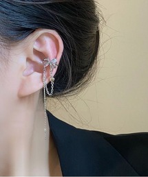 pyornim（ピョルニム）の「【26年春夏新作】アソートイヤーカフ リボン スター エンジェル バタフライ 両耳用（イヤーカフ）」