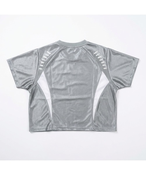 FILA（フィラ）の「FOOTBALL TEE（Tシャツ/カットソー・レディース・シルバー/ブラック/ホワイト・XL/L/M）」の6枚目の写真