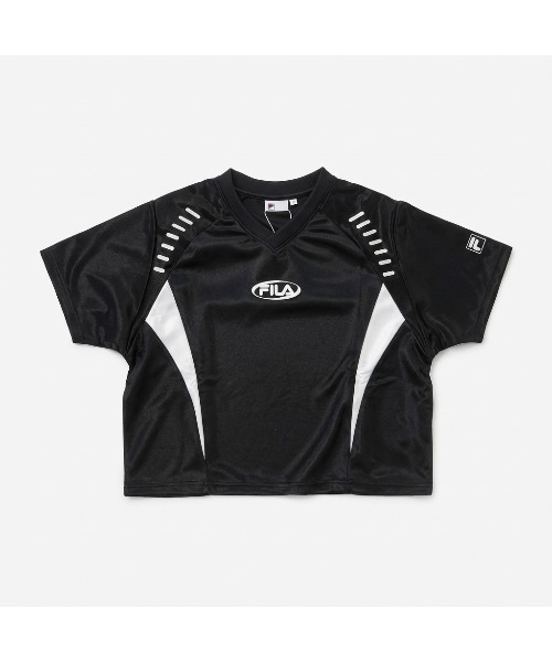 FILA(フィラ)の「FOOTBALL TEE(Tシャツ/カットソー・レディース・シルバー/ブラック/ホワイト・XL/L/M)」の12枚目の写真