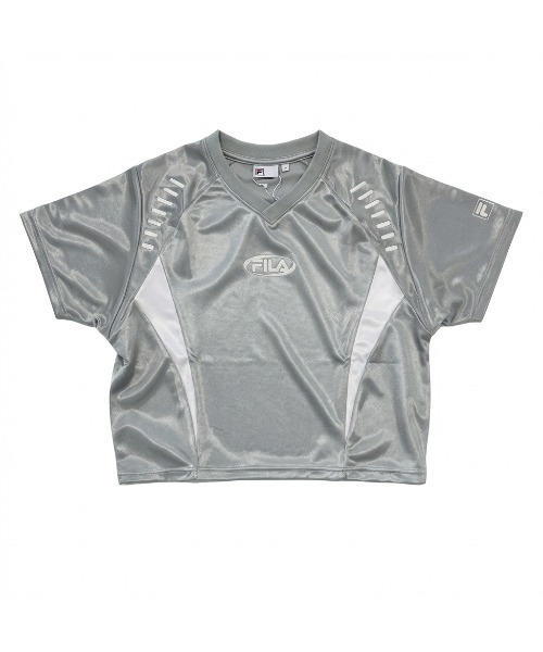 FILA(フィラ)の「FOOTBALL TEE(Tシャツ/カットソー・レディース・シルバー/ブラック/ホワイト・XL/L/M)」の16枚目の写真