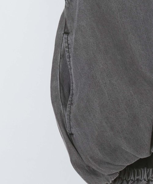 JEANASIS（ジーナシス）の「【WEB限定】デニムZIPバルーンブルゾン/653184（ブルゾン・レディース・ブラック系その他/ブルー系その他・FREE）」の7枚目の写真