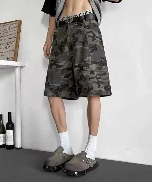 link lot(リンクロット)の「カモフラ柄ハーフパンツ(カーゴパンツ・メンズ・その他・L/M)」の8枚目の写真