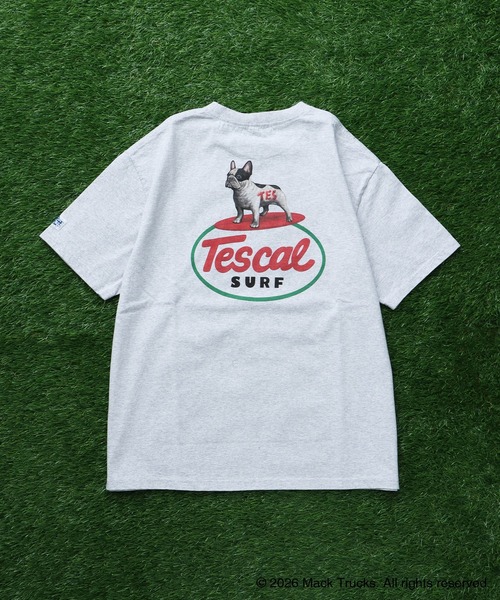 The Endless Summer（エンドレスサマー）の「TES x MACK TRUCKS COLLABORATION TEE Type-A / マックトラックスコラボTシャツ（Tシャツ/カットソー・メンズ・ホワイト/グレー/アイボリー・XX-LARGE/X-LARGE/LARGE/MEDIUM/SMALL）」の7枚目の写真