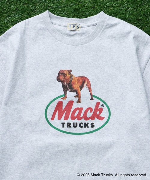 The Endless Summer（エンドレスサマー）の「TES x MACK TRUCKS COLLABORATION TEE Type-A / マックトラックスコラボTシャツ（Tシャツ/カットソー・メンズ・ホワイト/グレー/アイボリー・XX-LARGE/X-LARGE/LARGE/MEDIUM/SMALL）」の8枚目の写真