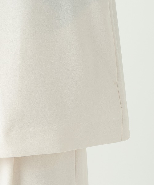 Elura（エルーラ）の「サラサラリラクシージャケット/656801（テーラードジャケット・レディース・ブラック/ダークブラウン/オフホワイト/モカ・MEDIUM/SMALL）」の7枚目の写真