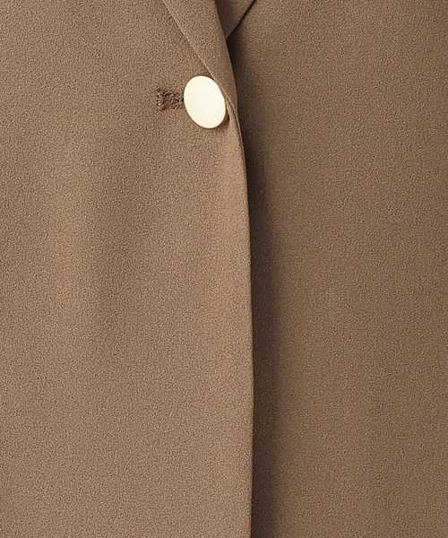 Elura（エルーラ）の「サラサラリラクシージャケット/656801（テーラードジャケット・レディース・ブラック/ダークブラウン/オフホワイト/モカ・MEDIUM/SMALL）」の11枚目の写真