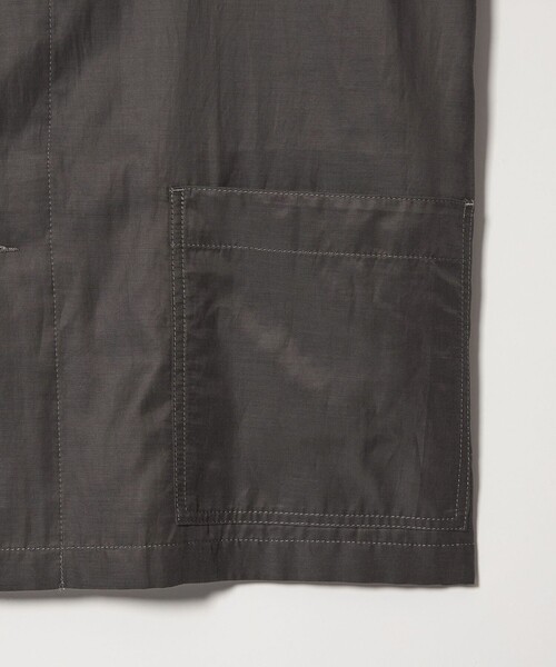 MONKEY TIME（モンキータイム）の「キュプラ コットン フィブリル カバーオール シャツ（シャツ/ブラウス・メンズ・ダークグレー/ロイヤルブルー・S/XL/L/M）」の6枚目の写真