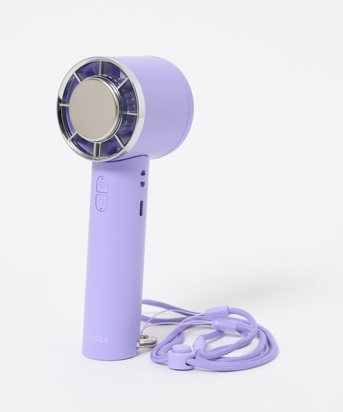 LAKOLE(ラコレ)の「【冷却プレート付き】カラビナハンディペルチェファン / 636331(生活家電・レディース・アイボリー/パープル/チャコール/オレンジ・FREE)」の11枚目の写真