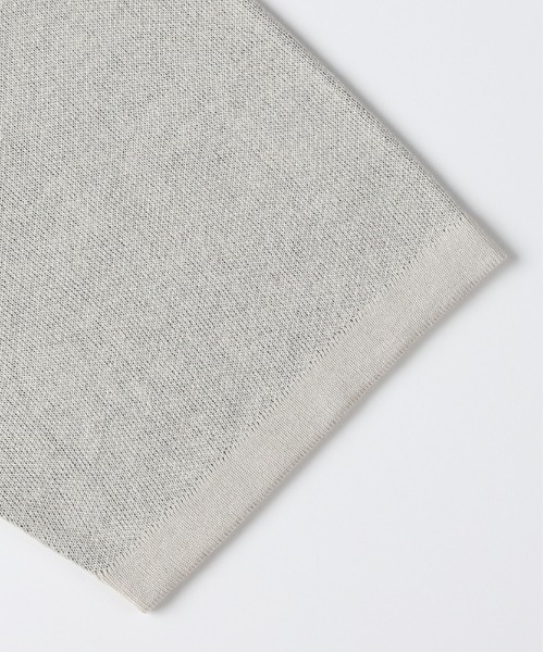 Right-on（ライトオン）の「【Refurbish】グラフィックロゴ ジャガードニットTシャツ (サマーニット / アメカジ / ドロップショルダー)（ニット/セーター・メンズ・ネイビー/イエロー/キナリ/ブラック/ブラウン・M/L/XL/S）」の19枚目の写真