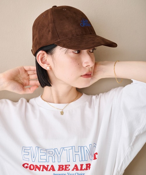 kha:ki（カーキ）の「「KHA:KI / カーキ」スエードキャップ -LIVE YOUR GROUND-（キャップ・レディース・ブラック/ブラウン/ベージュ・FREE）」の15枚目の写真