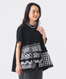 TORI-TO（トリト）の「【別注】TORI-TO / ティアード Tシャツ（Tシャツ/カットソー）」