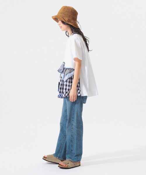 TORI-TO(トリト)の「【別注】TORI-TO / ティアード Tシャツ(Tシャツ/カットソー・レディース・ブラック/ホワイト・ONE SIZE)」の13枚目の写真