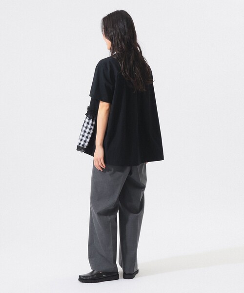 TORI-TO(トリト)の「【別注】TORI-TO / ティアード Tシャツ(Tシャツ/カットソー・レディース・ブラック/ホワイト・ONE SIZE)」の18枚目の写真