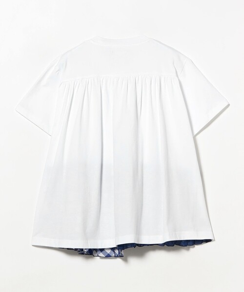 TORI-TO(トリト)の「【別注】TORI-TO / ティアード Tシャツ(Tシャツ/カットソー・レディース・ブラック/ホワイト・ONE SIZE)」の5枚目の写真