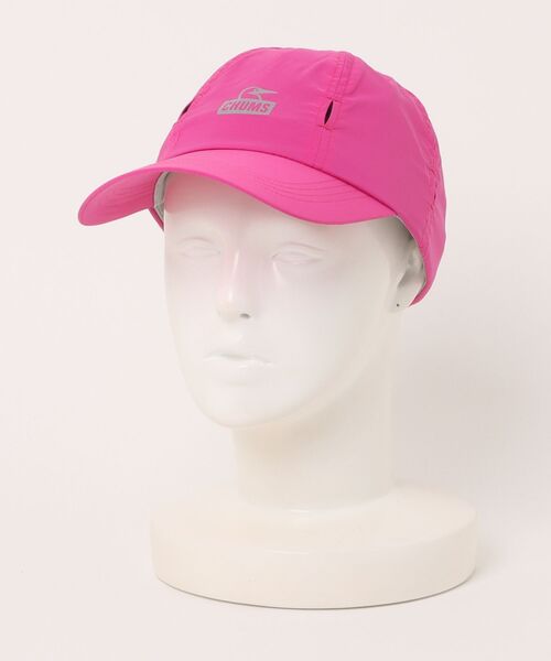 CHUMS（チャムス）の「【CHMUS/チャムス】ランニングブッシュパイロットキャップ /Running Bush Pilot Cap /UVカット（キャップ・メンズ・その他1/ホワイト/ブラック/グリーン/ローズ・フリー）」の4枚目の写真