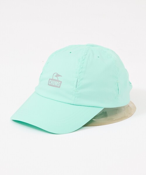 CHUMS(チャムス)の「【CHUMS/チャムス】ランニングブッシュパイロットキャップ /Running Bush Pilot Cap /UVカット(キャップ・メンズ・その他1/ホワイト/ブラック/グリーン/ローズ・フリー)」の8枚目の写真