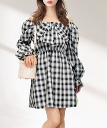 FUN（ファン）の「リボンミニワンピース（ワンピース）」