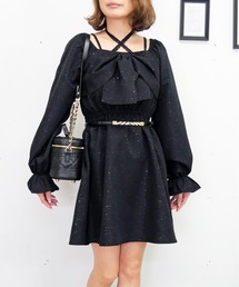 FUN（ファン）の「リボンミニワンピース（ワンピース）」